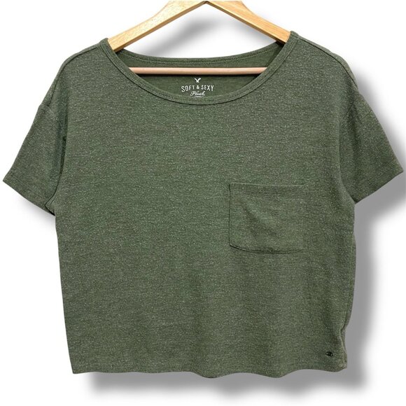 American Eagle Soft & Sexy Loose Fit Top - Picture 1 of 6